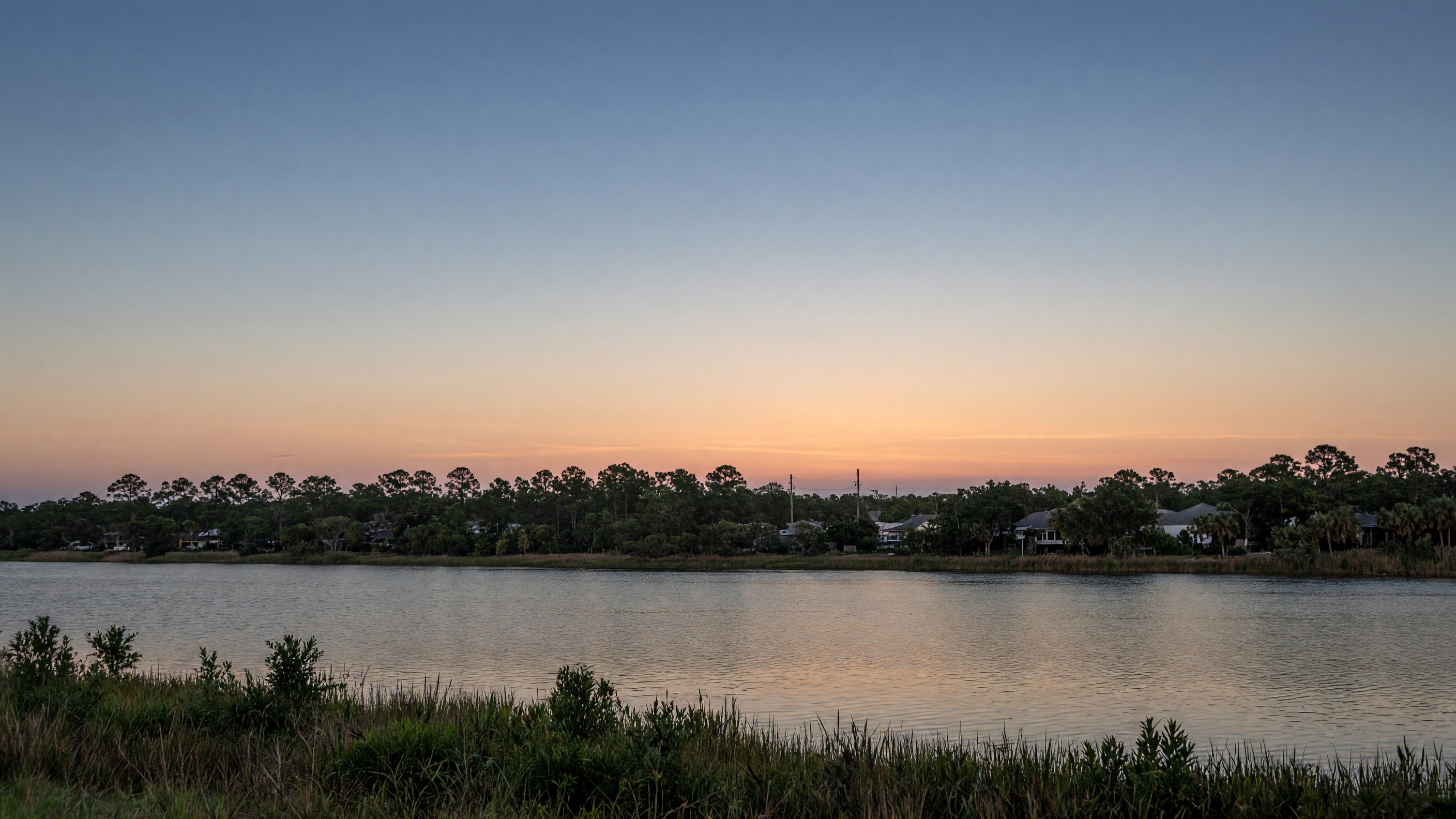 Deltona skyline at dusk