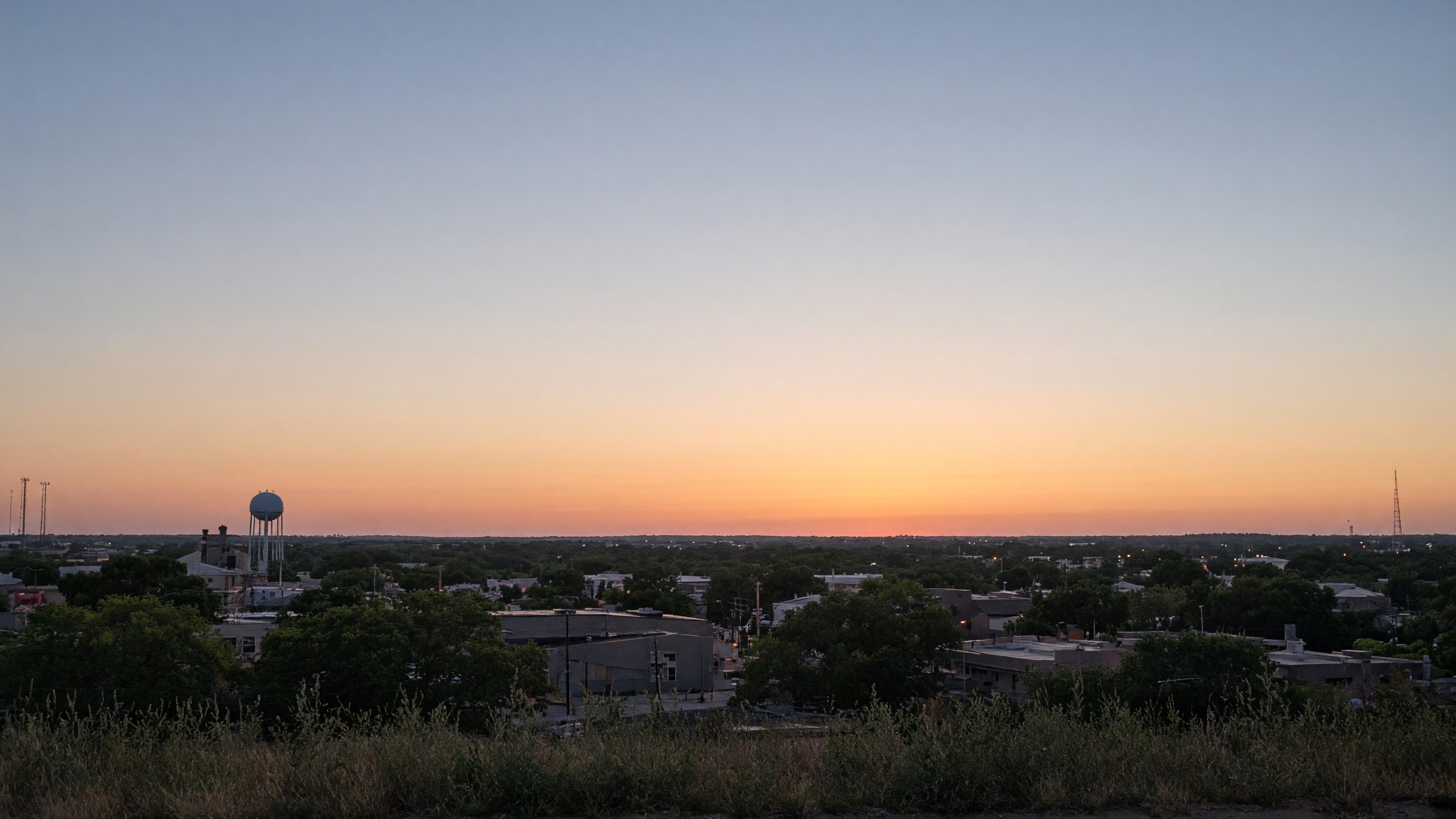 Kyle skyline at dusk
