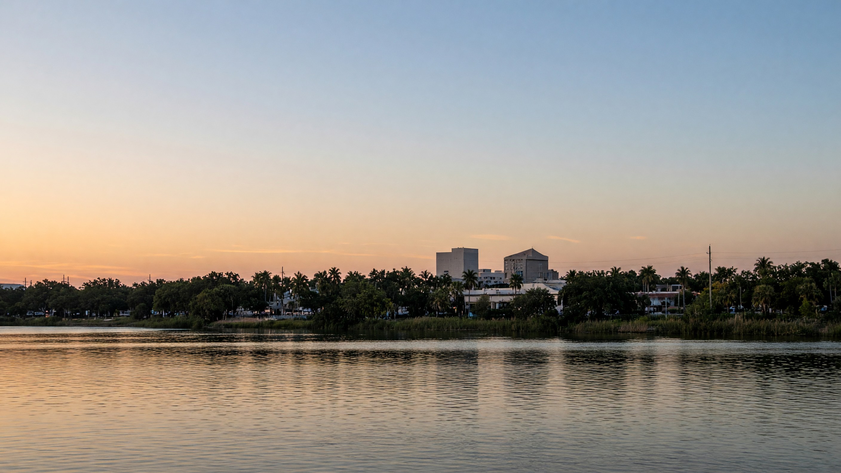 Apopka skyline at dusk
