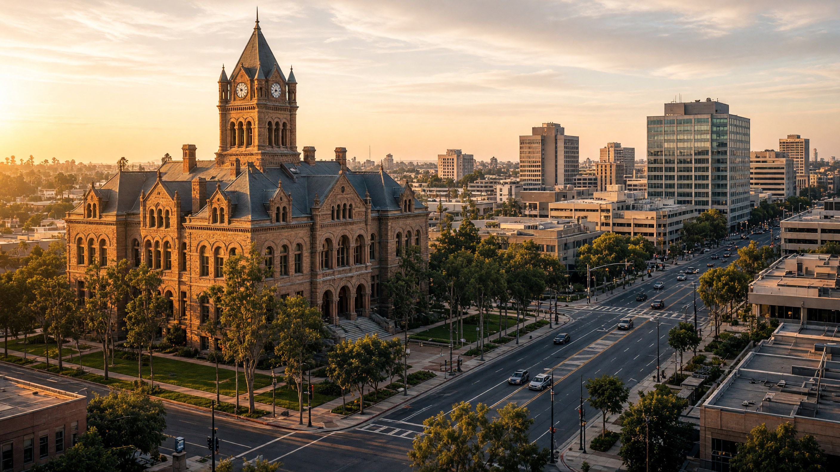 Old Orange County Courthouse in Santa Ana