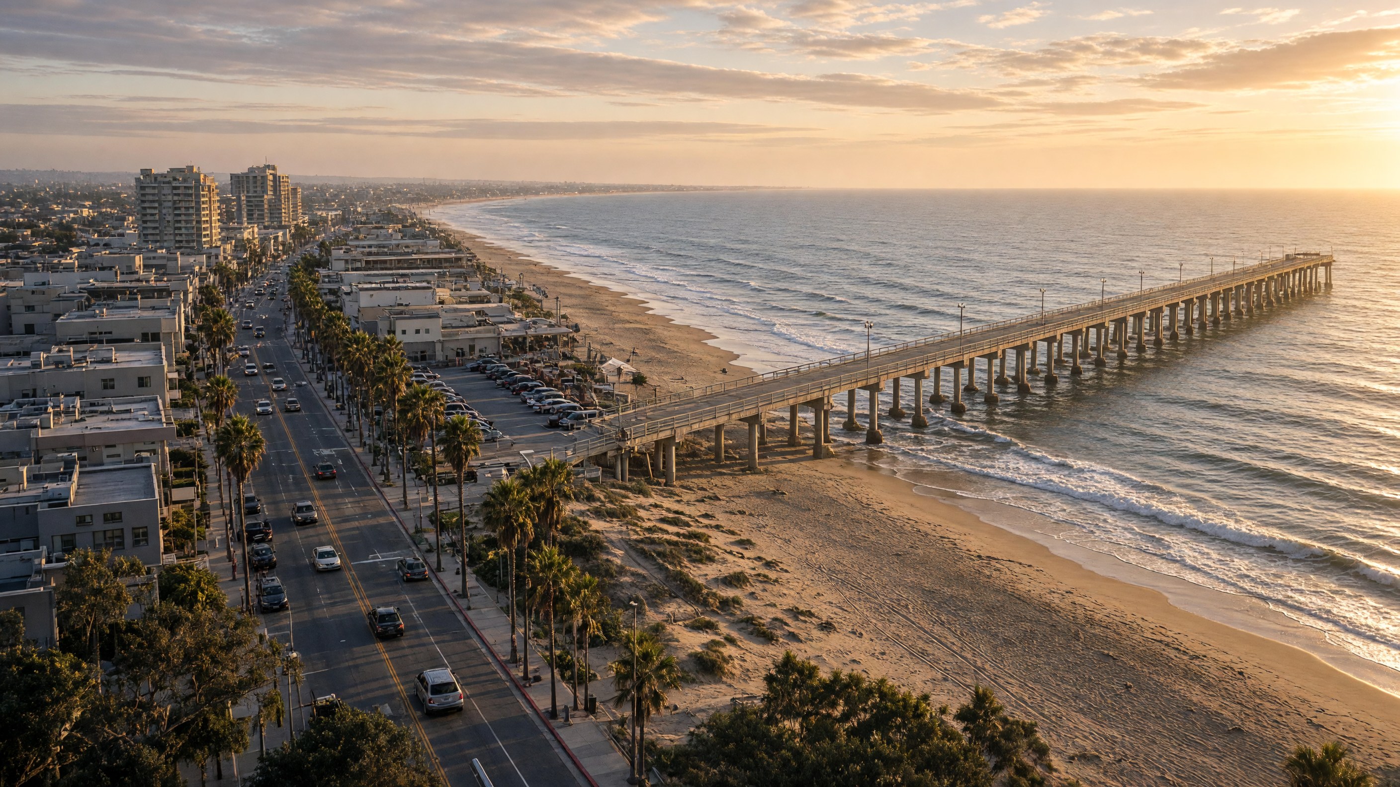 Huntington Beach Pier in Huntington Beach